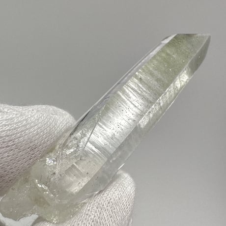 【ガネッシュヒマール産】クローライトイン天然ヒマラヤ水晶ポイント1️⃣/Ganesh Himal Chlorite in Himalayan Quartz Point