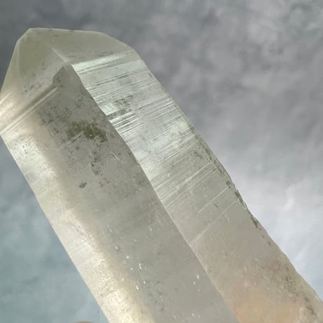 【マナスル産】クローライトイン天然ヒマラヤ水晶/Manaslu Chlorite in Himalayan Quartz