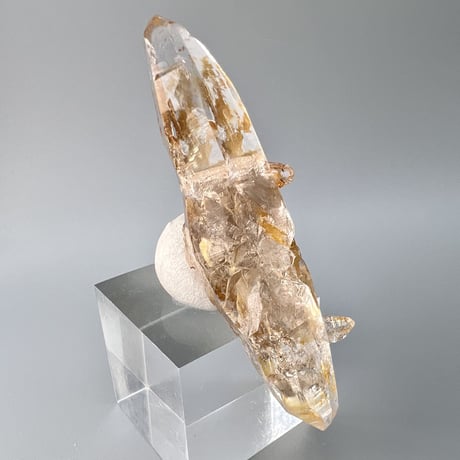 【ガネッシュヒマール産】リモナイトイン天然ヒマラヤ水晶/Ganesh Himal Limonite in Himalayan Quartz