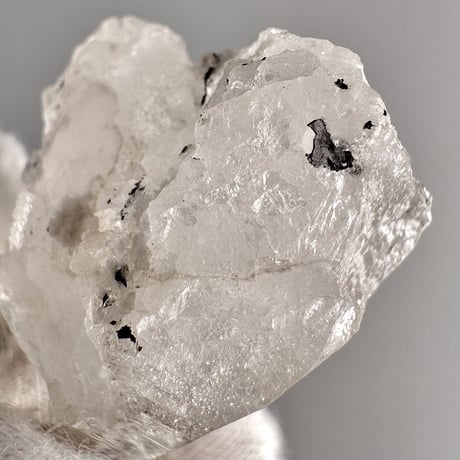 【ガネッシュヒマール産】クローライトイン天然ヒマラヤ水晶ミニポイント"BB" Ganesh Himal Chlorite in Himalayan Quartz Mini Point