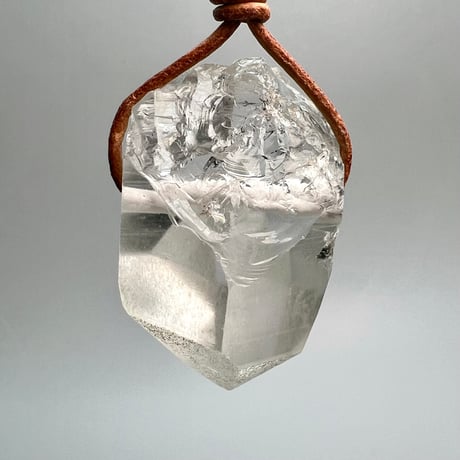 【ガネッシュヒマール産】天然ヒマラヤ水晶ペンダントトップ/Ganesh Himal Natural Pendant Top