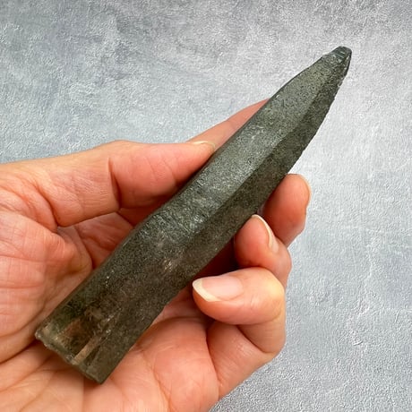 【ガネッシュヒマール産】クローライトイン天然ヒマラヤ水晶/Ganesh Himal Chlorite in Himalayan Quartz