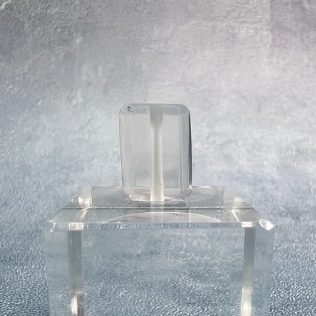【ガウリシャンカール産】天然ヒマラヤスモーキークォーツ"手磨き加工"スクエアビーズ⑤/Gaurishankar Himalayan Smoky Quartz Square Beads