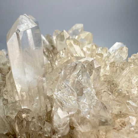 【マカルー産】天然ヒマラヤ水晶クラスター⑲/Makalu Himalayan Quartz Cluster