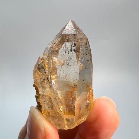 【ガネッシュヒマール産】リモナイトイン天然ヒマラヤ水晶/Ganesh Himal Limonite in Himalayan Quartz