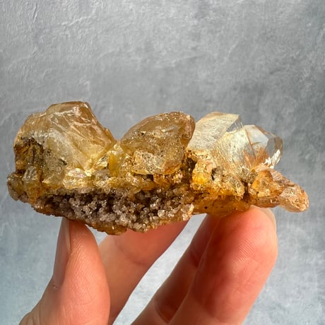 【ガネッシュヒマール産】リモナイトイン天然ヒマラヤ水晶/Ganesh Himal Limonite in Himalayan Quartz