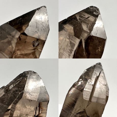 ガウリシャンカール産天然ヒマラヤスモーキークォーツポイント/GauriShankar Himalayan Smoky Quartz