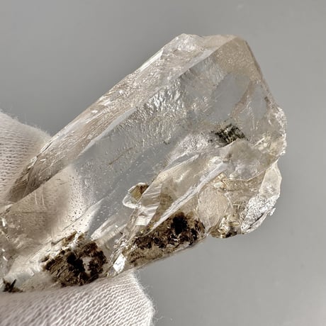 【ガネッシュヒマール産】バイオタイトイン天然ヒマラヤ水晶ミニポイント"GG"/Ganesh Himal Biotite in Himalayan Quartz Mini Point