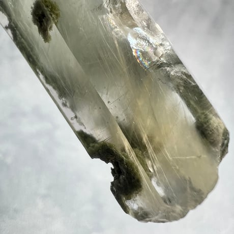 【ガネッシュヒマール産】クローライトイン天然ヒマラヤ水晶/Ganesh Himal Chlorite in Himalayan Quartz