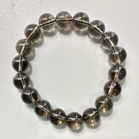 🗻ガウリシャンカール産天然ヒマラヤスモーキークォーツブレスレット①/Gaurishankar Himalayan Smoky Quartz Bracelet