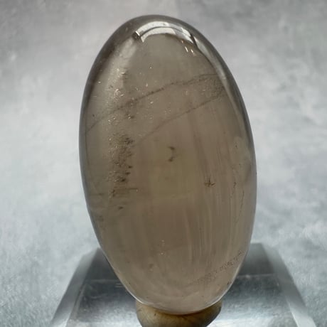 【ガウリシャンカール産】天然ヒマラヤ水晶スモーキークォーツ シヴァリンガム③/GauriShankar Himalayan Smoky Quartz ShivaLingam