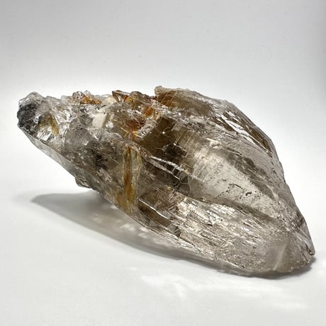 【ガネッシュヒマール産】マイカ&リモナイトイン天然ヒマラヤ水⑭/Ganesh Himal Mica&Limonite in Himalayan Quartz