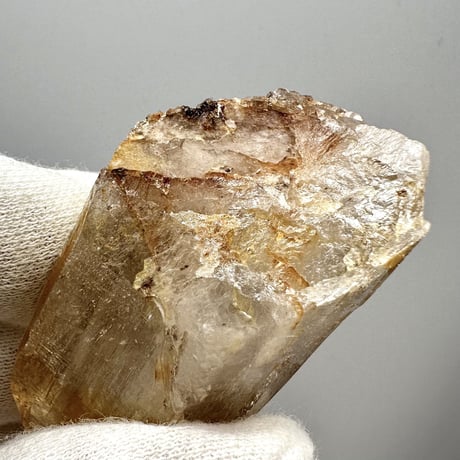 【ガネッシュヒマール産】リモナイトイン天然ヒマラヤ水晶④/Ganesh Himal Limonite in Himalayan Quartz