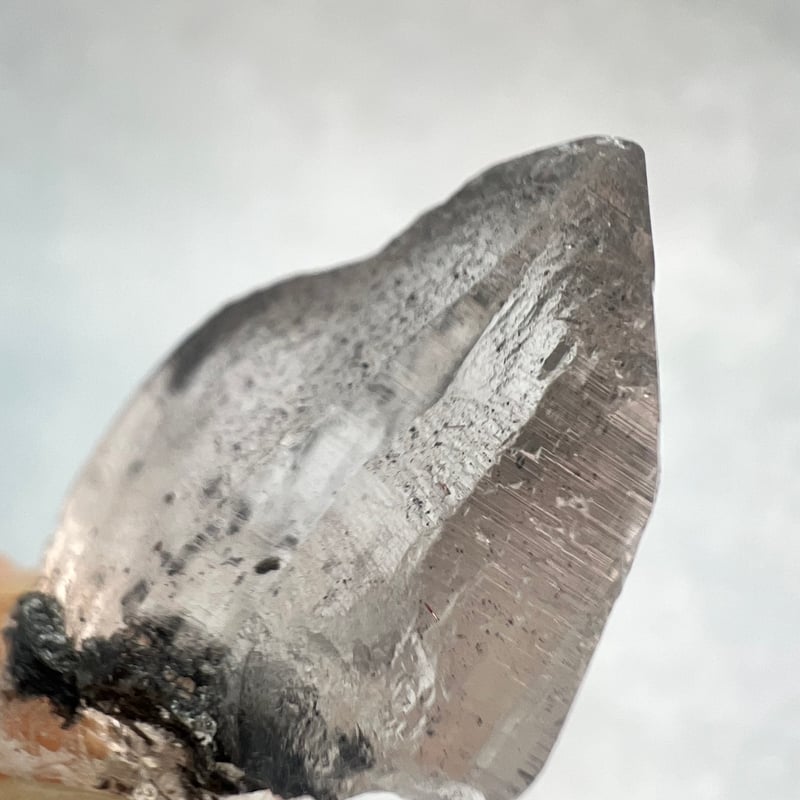 カイラス産】天然ヒマラヤ水晶バチカン付きペンダントトップ⑧/Kailash