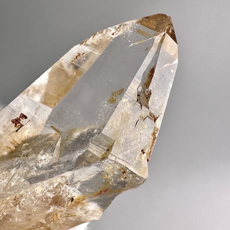 【ガネッシュヒマール産】リモナイトイン天然ヒマラヤ水晶 ④/Ganesh Himal Limonite in Himalayan Quartz