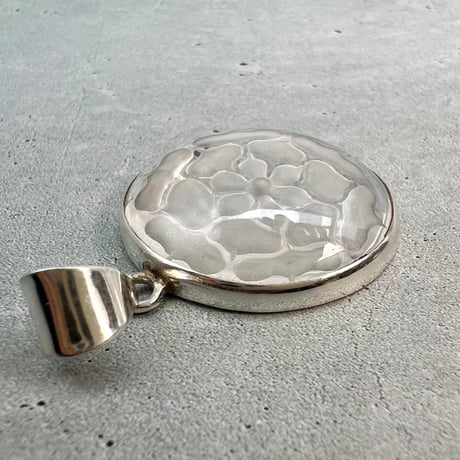 【ガネッシュヒマール産】天然ヒマラヤ水晶"蓮の花"シルバー925ペンダントトップ②/Ganesh Himal Himalayan Quartz "Lotus "S/V925 Pendant top