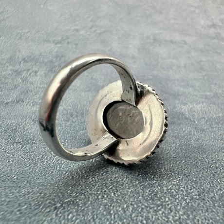 【ガウリシャンカール産】天然ヒマラヤスモーキークォーツ シルバー925デザインリング/GauriShankar Smoky Quartz Silver925 Design Ring