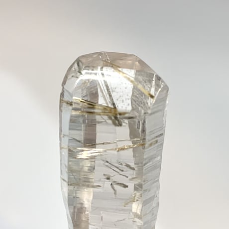 【ガネッシュヒマール産】アクチノライトイン天然ヒマラヤ水晶ミニポイント/Ganesh Himal Actinolite in Himalayan Quartz Mini Point
