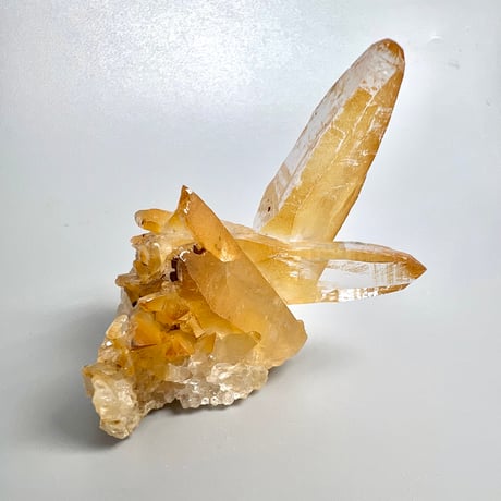 【ガネッシュヒマール産】リモナイトイン天然ヒマラヤ水晶/Ganesh Himal Limonite in Himalayan Quartz