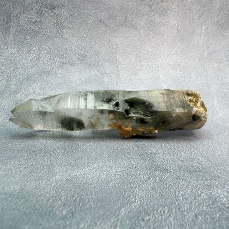 【ガネッシュヒマール産】クローライト&アクチノライトイン天然ヒマラヤ水晶/Ganesh Himal Chlorite&Actinorite in Himalayan Quartz