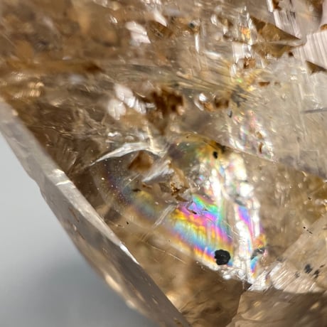 【ガネッシュヒマール産】リモナイトインヒマラヤ水晶/Ganesh Himal Limonite in Himalayan Quartz