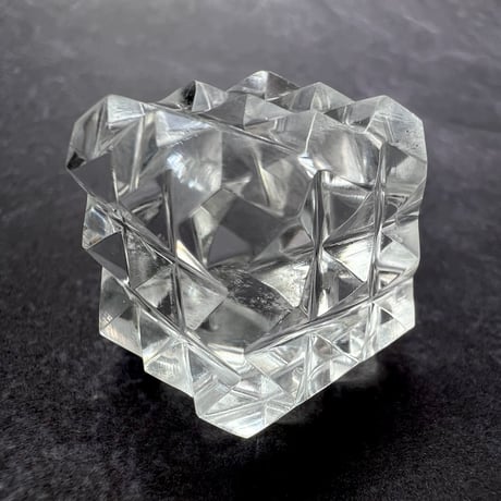 ②/Manihar Himalayan Quartz "Pyramid Cube"