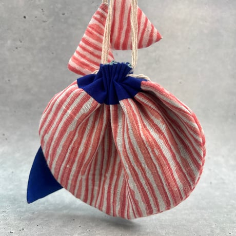 "Thaili" handmade in Nepal🇳🇵C-①〜⑧ "タイリ(巾着袋)"ネパール産ハンドメイド