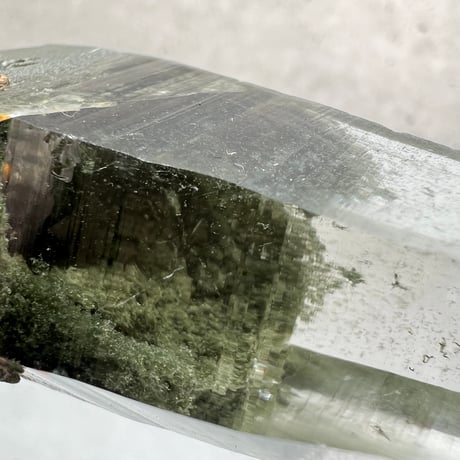 【ガネッシュヒマール産】クローライトイン天然ヒマラヤ水晶/Ganesh Himal Chlorite in Himalayan Quartz Point