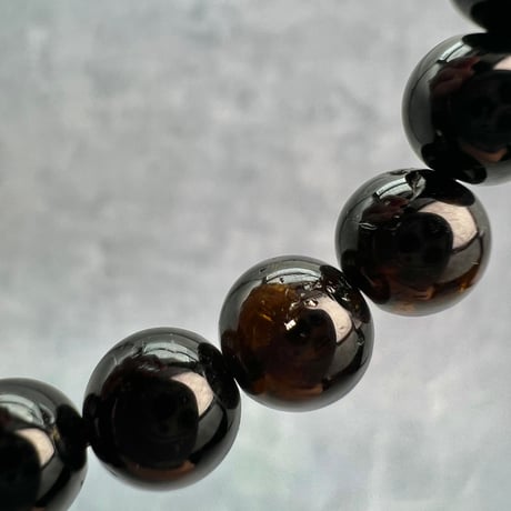 ネパール産🇳🇵ヒマラヤドラバイトトルマリン ブレスレット7mm内径16/Nepal Himalayan dravite tourmaline Bracelet