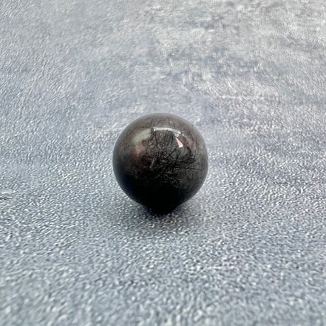 【ガネッシュヒマール産】アクチノライトイン天然ヒマラヤ水晶ビーズ⑩/Ganesh Himal Actinolite in Himalayan Quartz beads