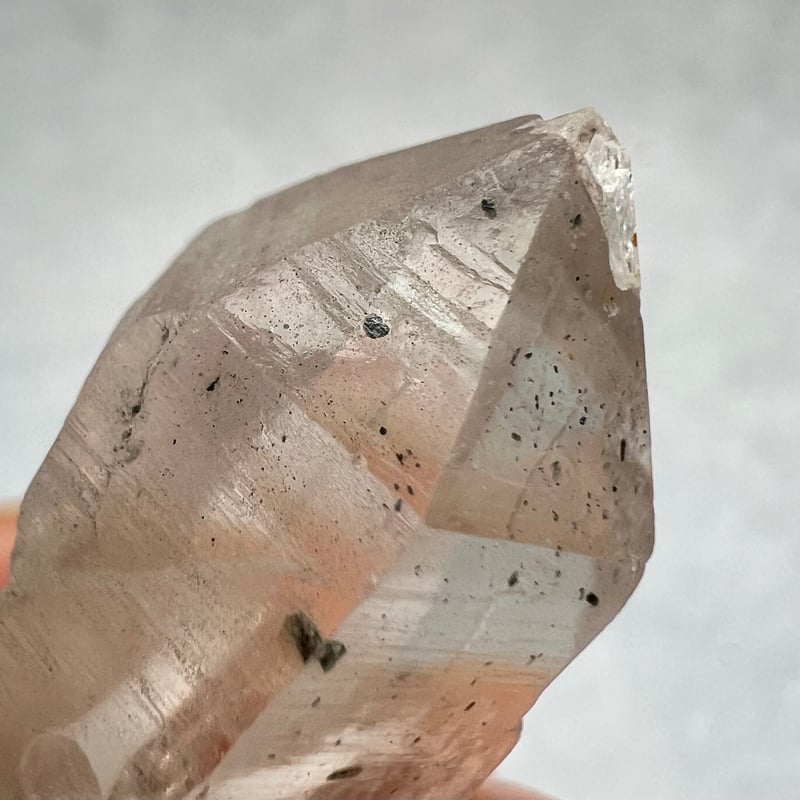 夢幻品質　ヒマラヤ幻の聖山　カイラス水晶のプレミアムミラーカットペンダントトップ カイラス産】天然ヒマラヤ水晶ペンダントトップ⑤/Kailash Himalayan