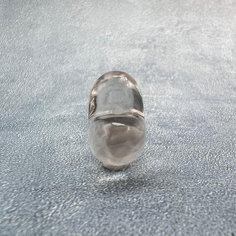 【ガウリシャンカール産】天然ヒマラヤスモーキークォーツ"手磨き加工"ハート型ビーズ②/Gaurishankar Himalayan Smoky Quartz Heart Beads