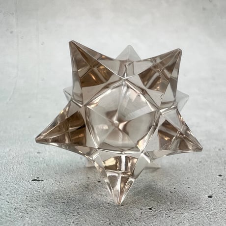 【ガウリシャンカール産】天然ヒマラヤスモーキークォーツ アステロイド⑦/Gaurishankar HimalayanSmoky Quartz "Asteroid"Super Markaba Star