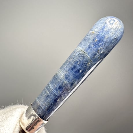 ネパール産ヒマラヤカイヤナイト "手磨き加工"ペンダントトップ 3️⃣ NEPAL Himalayan Kyanite Pendant Top