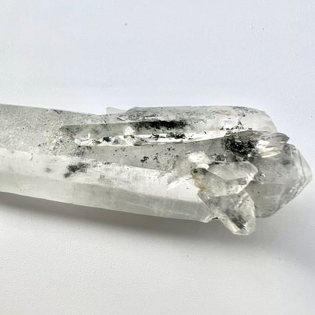 【マナスル産】クローライトイン天然ヒマラヤ水晶ポイント/Manaslu Chlorite in Himalayan Quartz Point