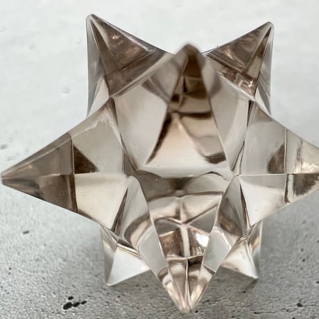 【ガウリシャンカール産】天然ヒマラヤスモーキークォーツ アステロイド⑦/Gaurishankar HimalayanSmoky Quartz "Asteroid"Super Markaba Star