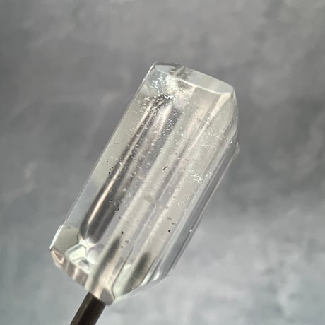 【ガネッシュヒマール産】天然ヒマラヤ水晶"手磨き加工"スクエアビーズ③/Ganesh Himal  Himalayan Quartz Square Beads