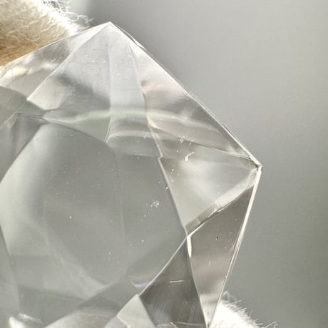 【ガネッシュヒマール産】天然ヒマラヤ水晶"ヘキサゴン六芒星"ルース⑪/Ganesh Himal Himalayan Quartz Hexagon×Hexagram Loose