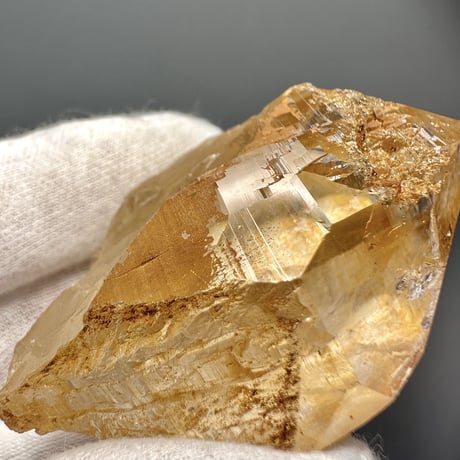 【ガネッシュヒマール産】リモナイトイン天然ヒマラヤ水晶 ④ Ganesh Himal Limonite in Himalayan Quartz