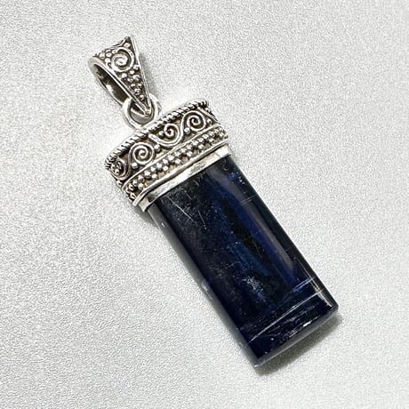 ネパール産ヒマラヤカイヤナイトS/V925ペンダントトップ ⑥ NEPAL Himalayan Kyanite Pendant Top
