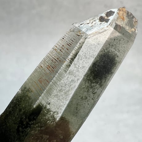 【ガネッシュヒマール産】クローライトイン天然ヒマラヤ水晶/Ganesh Himal Chlorite in Himalayan Quartz