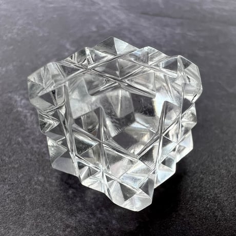 ②/Manihar Himalayan Quartz "Pyramid Cube"