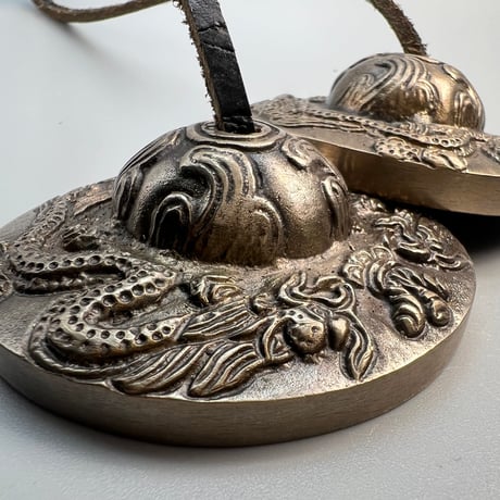 【ティンシャ】ドラゴン(7cm)/Tingsha Doragon🇳🇵made in Nepal