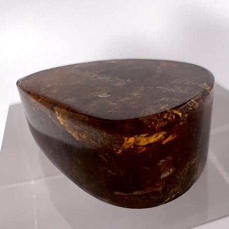 ネパール産ドラバイトトルマリン"手磨き加工"ルース⑥/Nepal Dravite Tourmaline loose