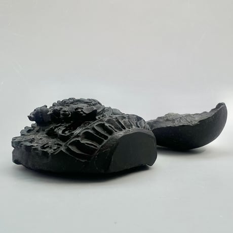 【Himalayan Saligram/Ammonite 】"Kala Bhairava"①/ヒマラヤ サリグラム/アンモナイト "カーラバイラヴァ"