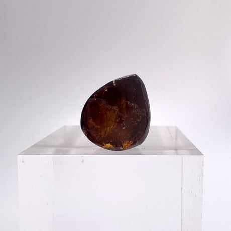 ネパール産ドラバイトトルマリン"手磨き加工"ルース①/Nepal Dravite Tourmaline loose