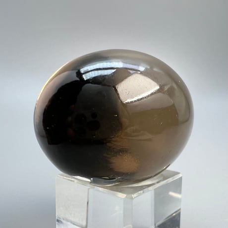 【ガウリシャンカール産】天然ヒマラヤ水晶スモーキークォーツ シヴァリンガム/GauriShankar Himalayan Smoky Quartz ShivaLingam