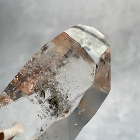 【ガネッシュヒマール産】天然ヒマラヤ水晶ペンダント(ポリッシュ面有)❹/GaneshHimal Natural Himalayan Quartz Pendant