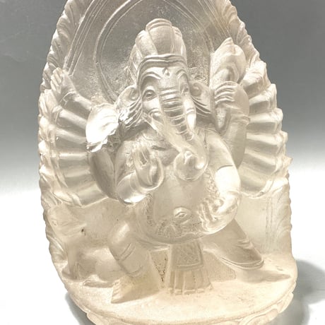 【ガネッシュヒマール産】天然ヒマラヤ水晶 "ガネーシャ様 "仏像/ Ganesh himal himalayan quartz  "Ganesha"