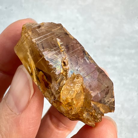 【ガネッシュヒマール産】バイオタイトイン天然ヒマラヤ水晶/Ganesh Himal Biotite in Himalayan Quartz